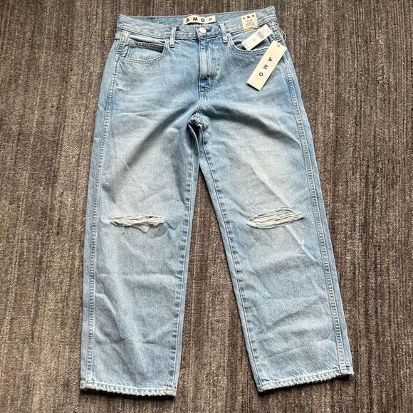 Amo Billie Jeans in Sunburn, Loose Fit, Straight Leg, Size 28 NWT - Picture 3 of 9